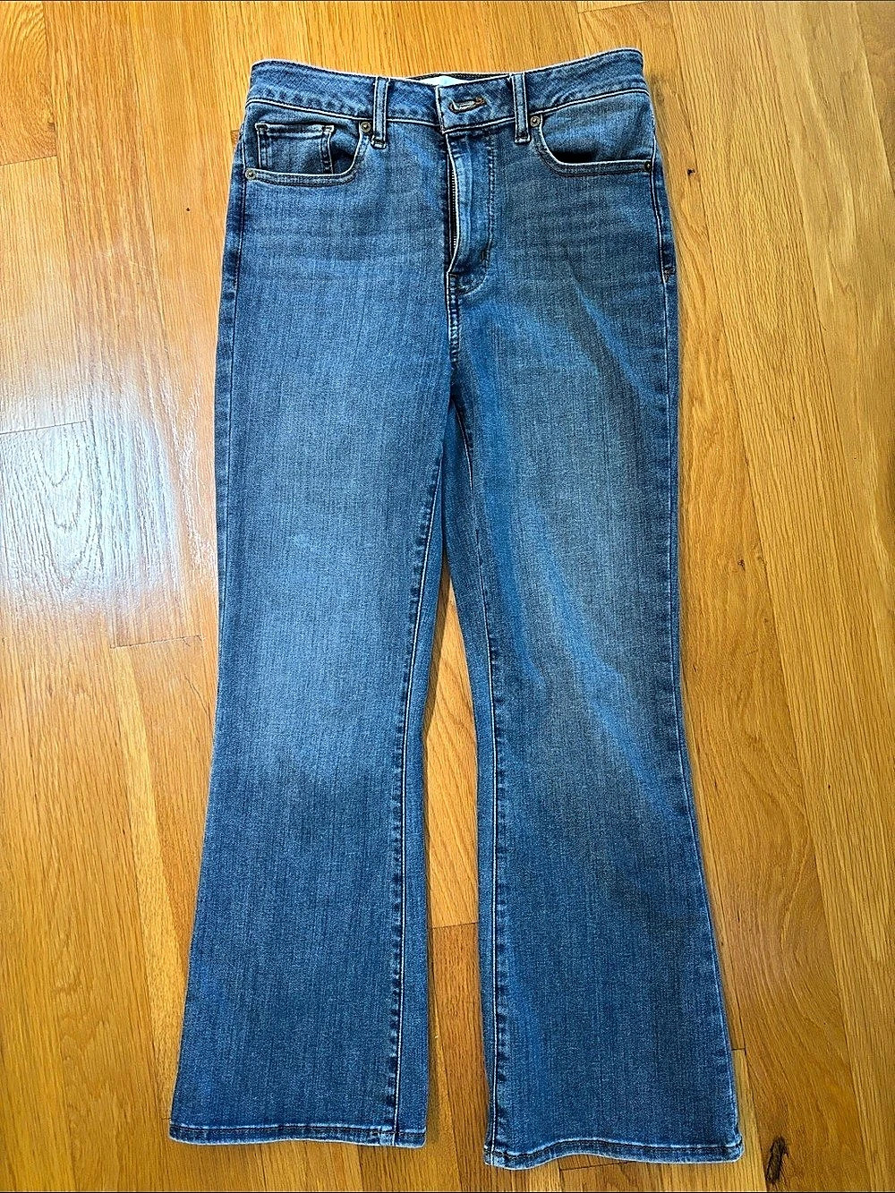 FRAME Le High Flare Jeans Blue Waist 28